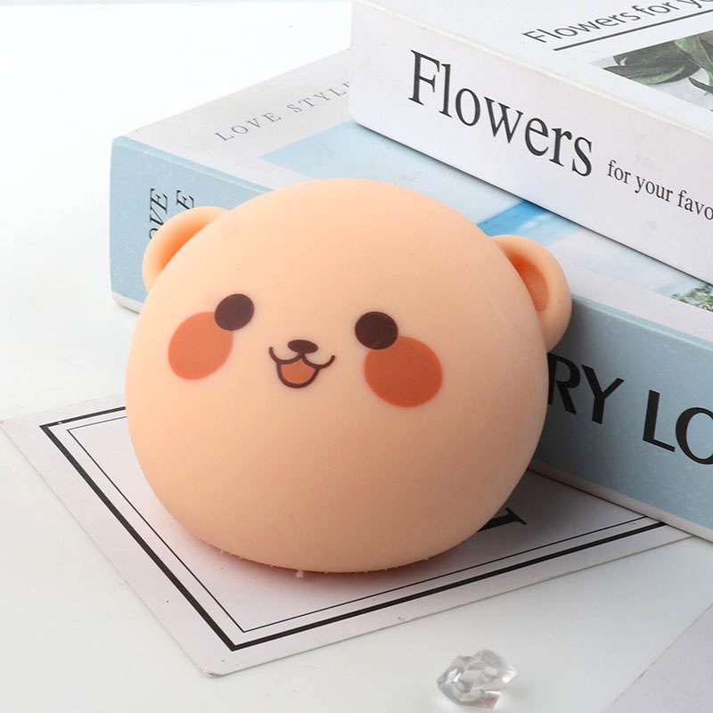 Bear Steamed Bun Squeeze Toy